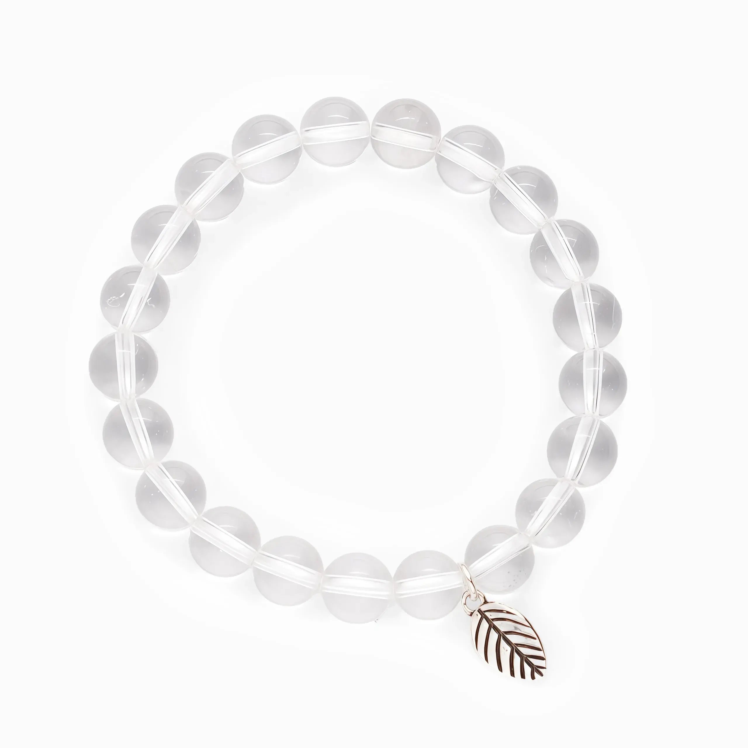 Clear Quartz Bracelet – Leaf of Light
