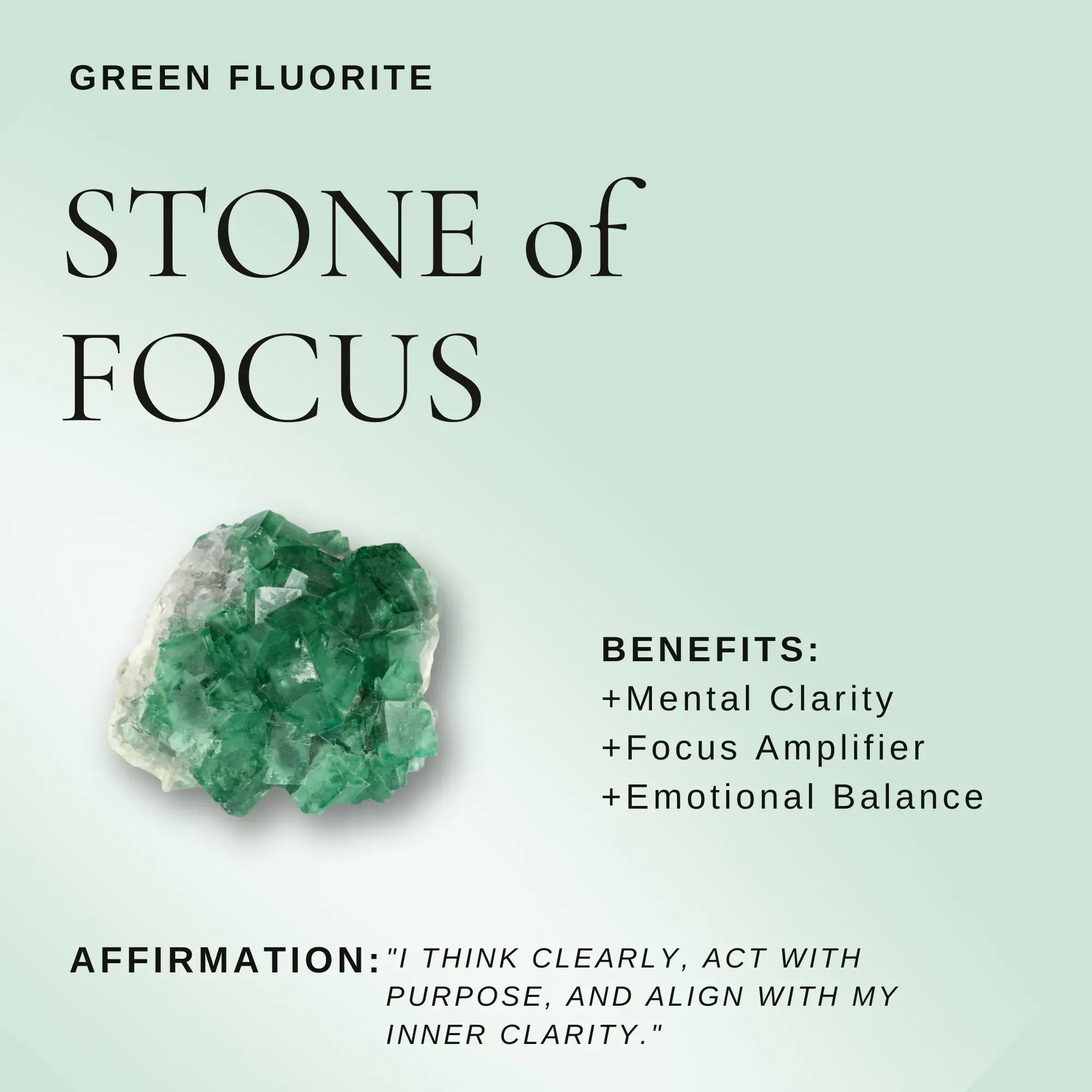 Green Fluorite Magnetic Pendant