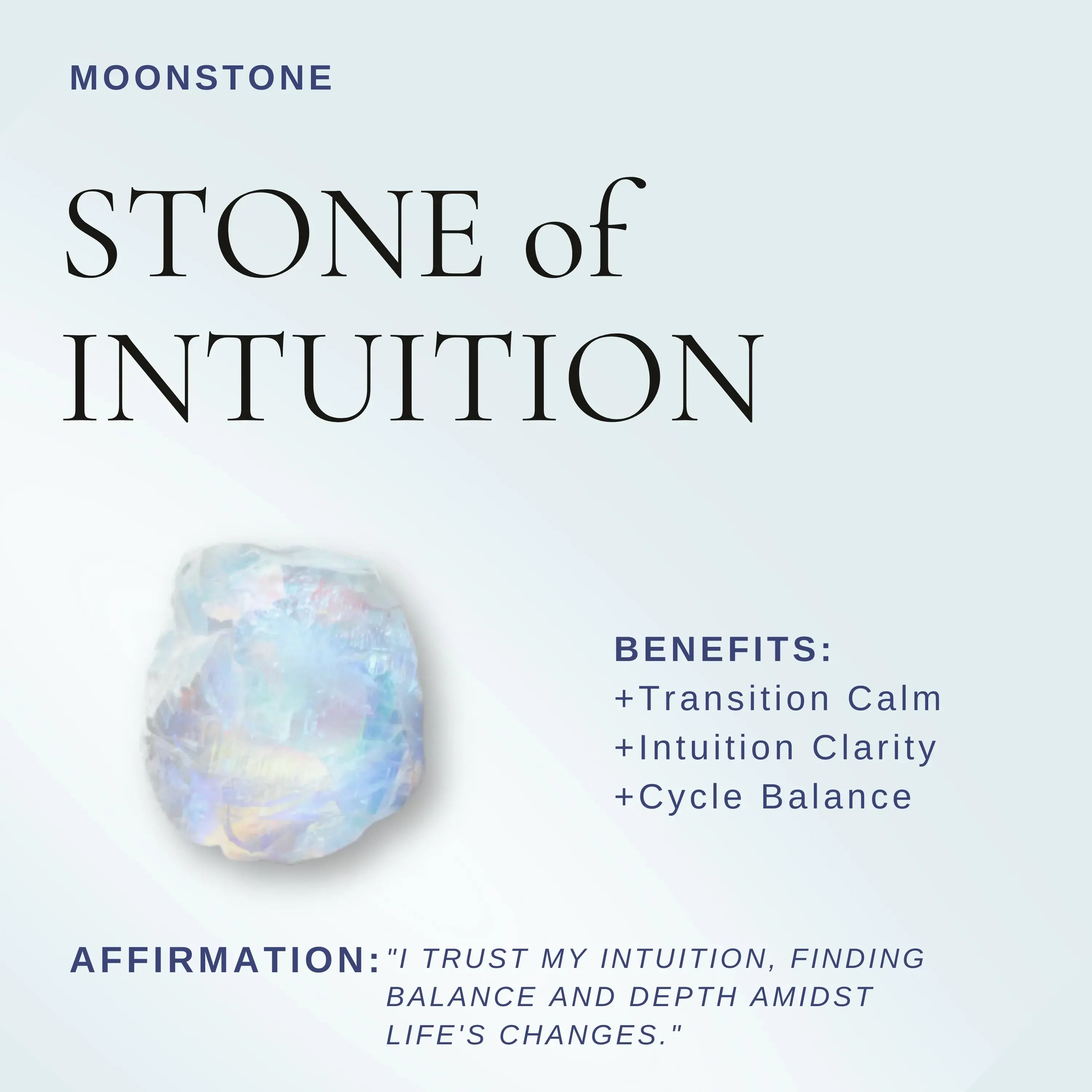 Blue Moonstone Magnetic Pendant