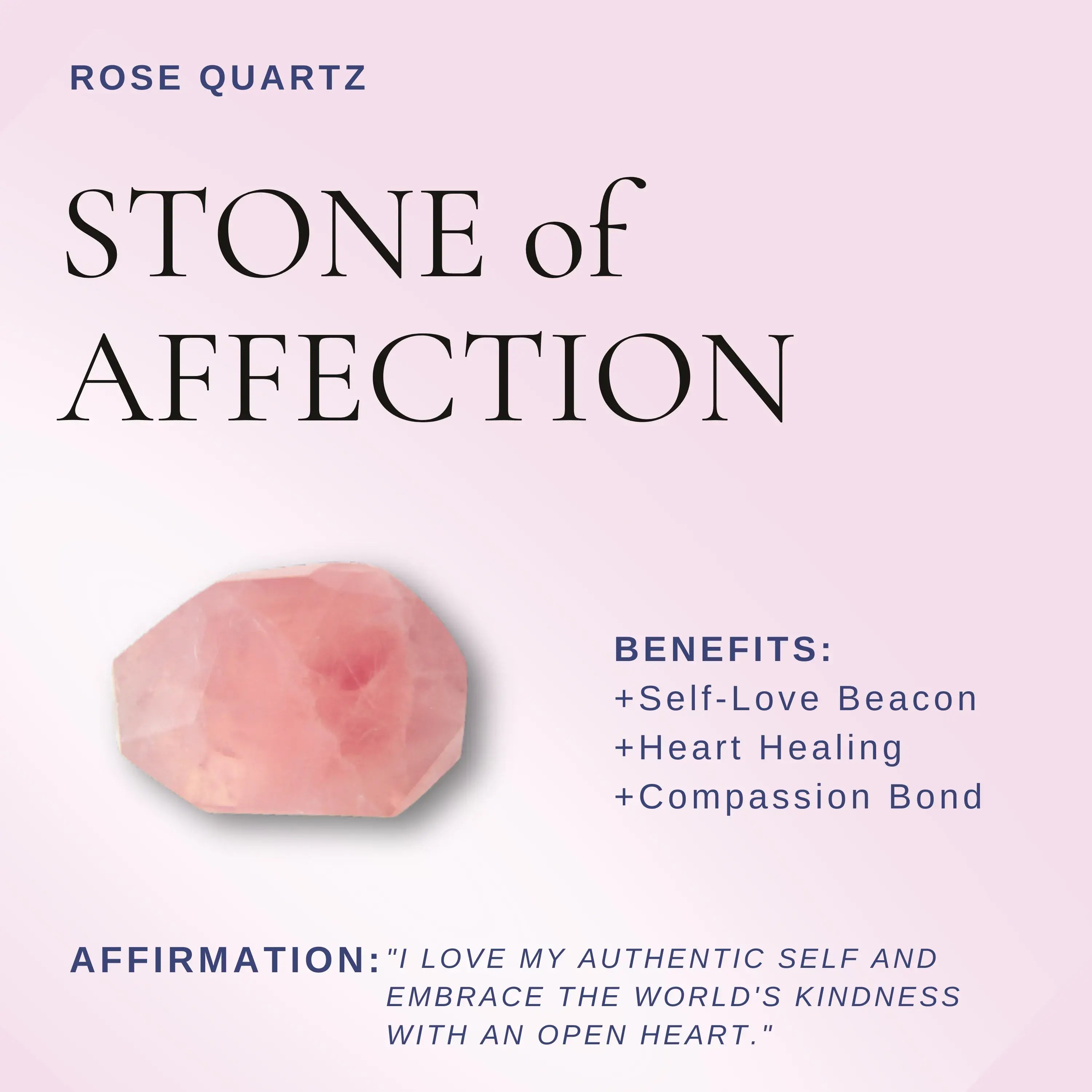 Madagascar Rose Quartz Magnetic Pendant