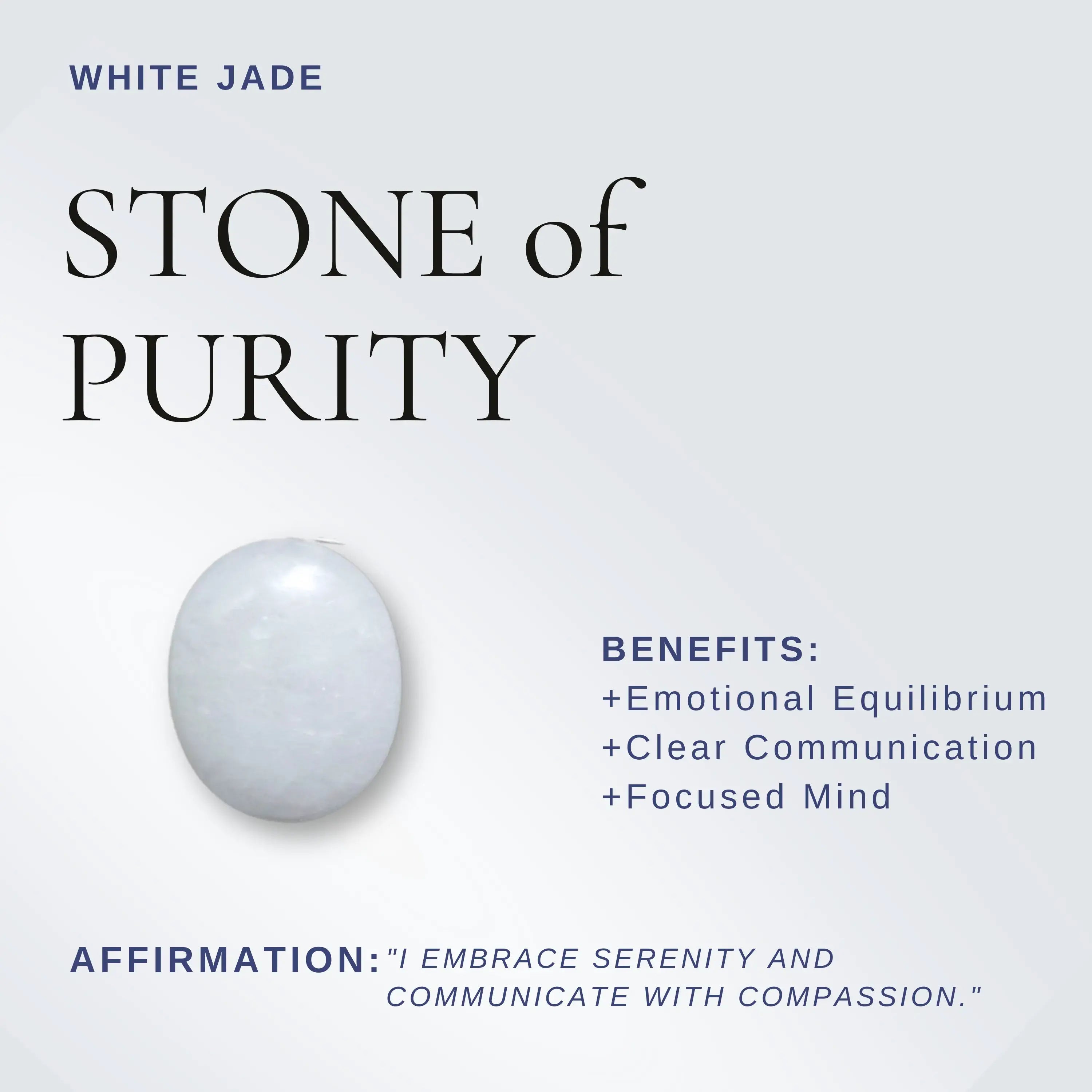 White Jade Magnetic Pendant