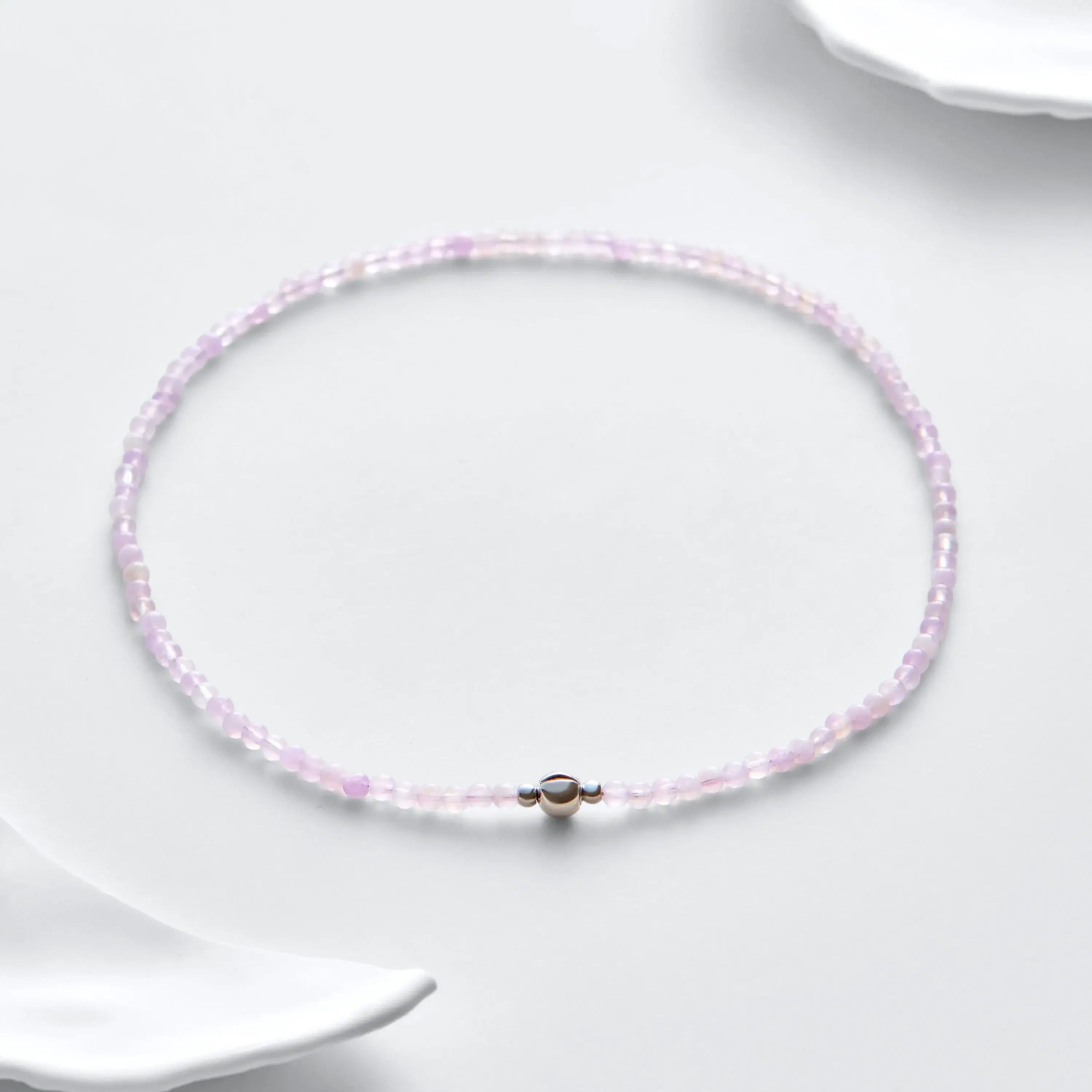 Lavender Amethyst Magnetic Clasp Necklace