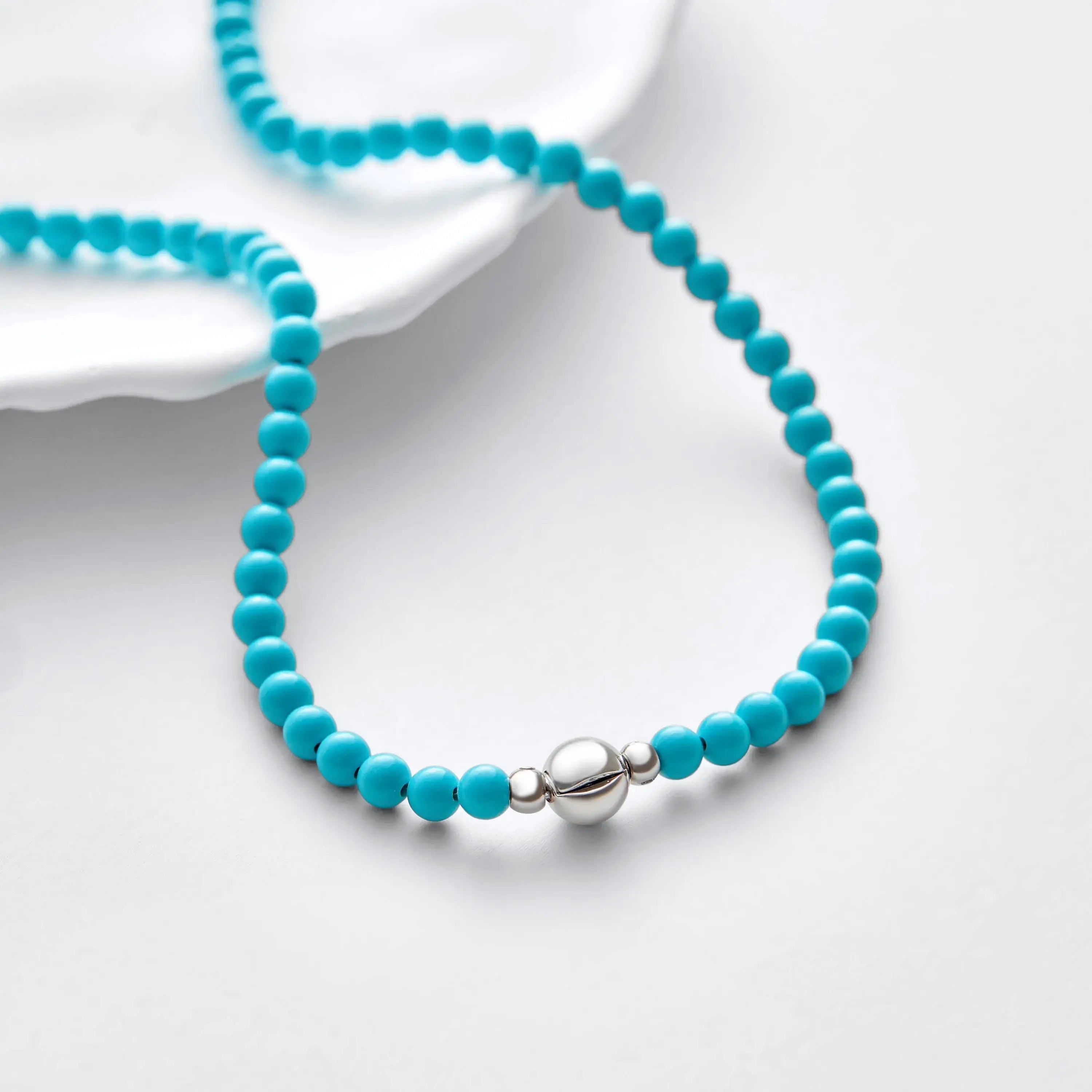 Turquoise Magnetic Clasp Necklace