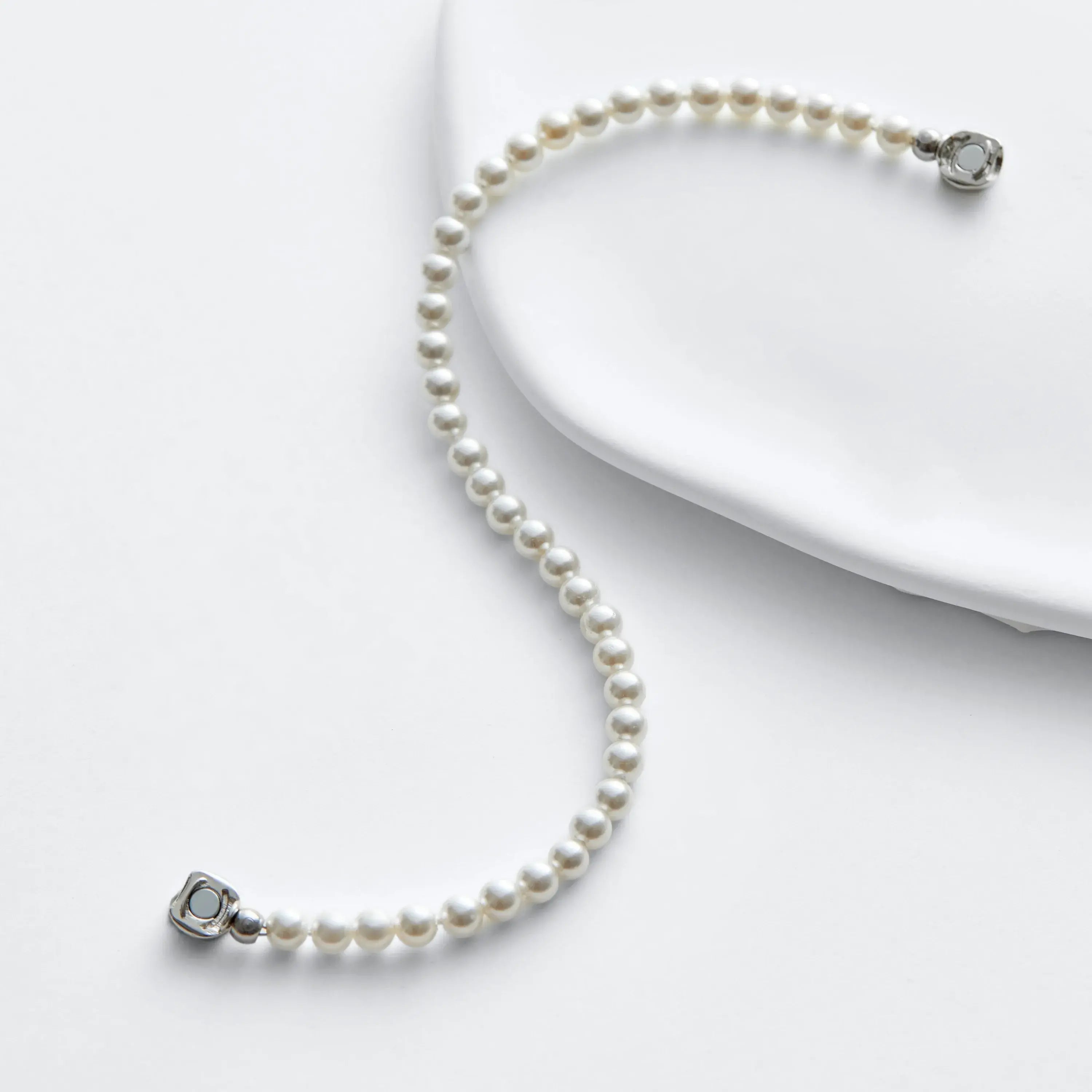 Natural Pearl Magnetic Clasp Bracelet
