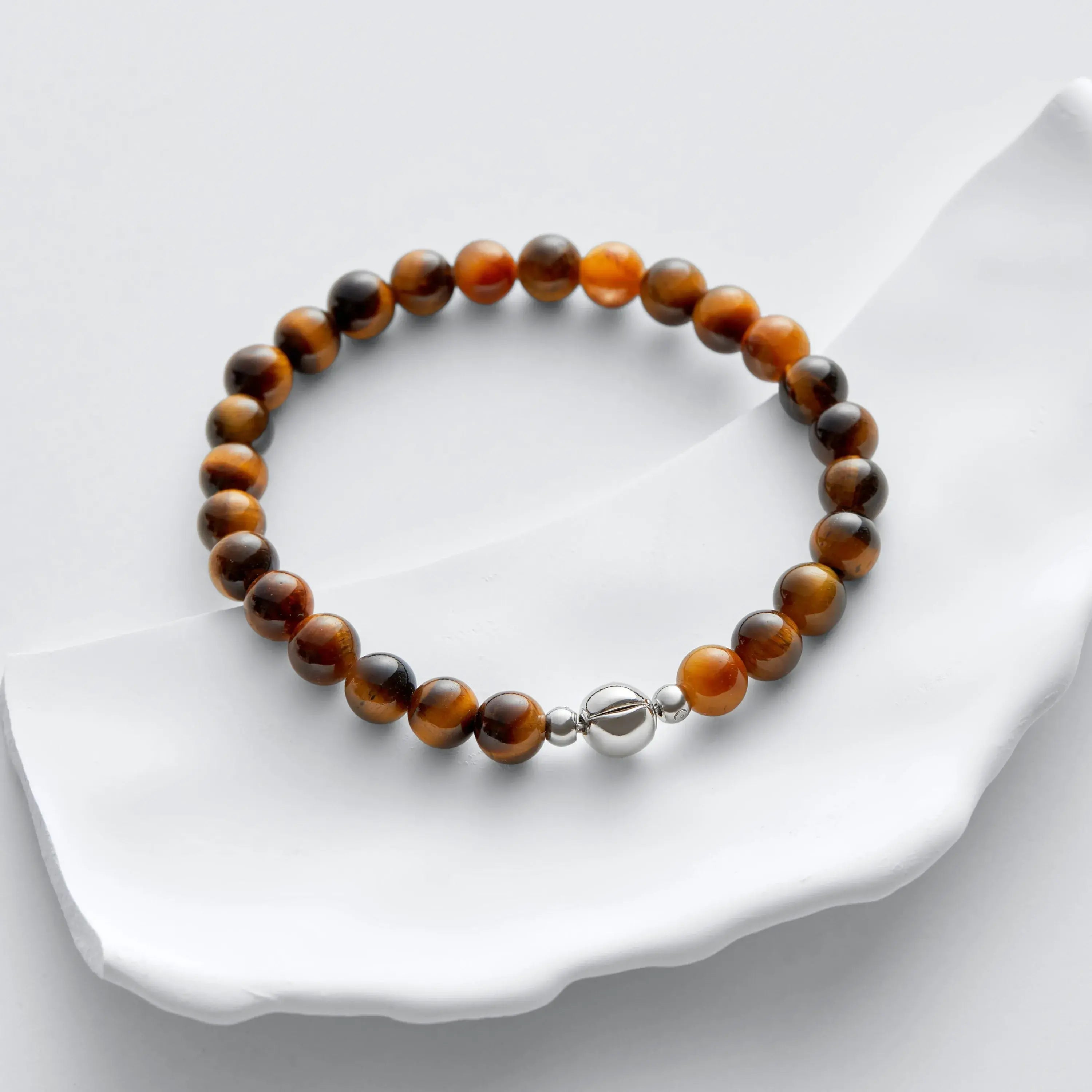 Awakendust Tiger's Eye Magnetic Clasp Bracelet