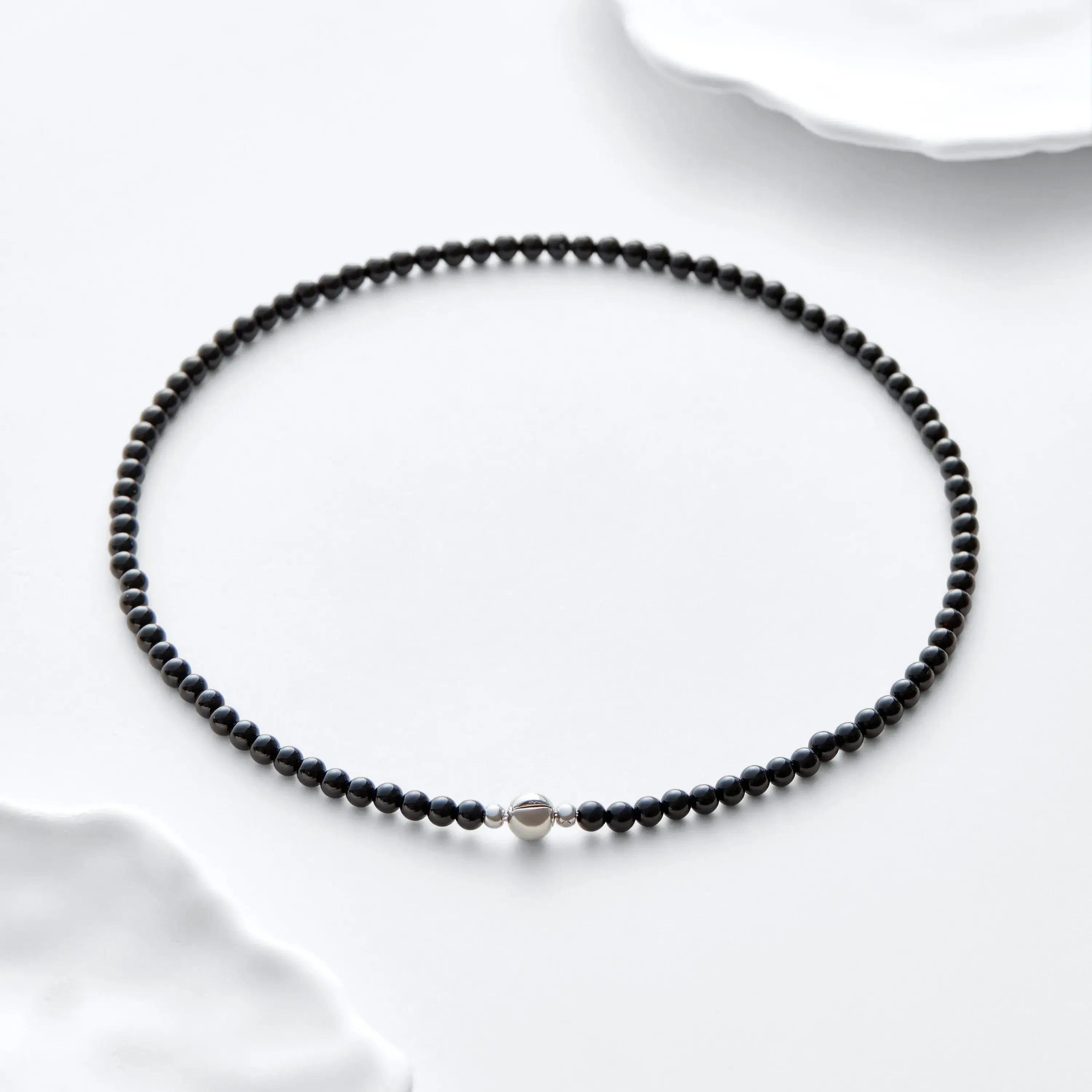 Obsidian Magnetic Clasp Necklace