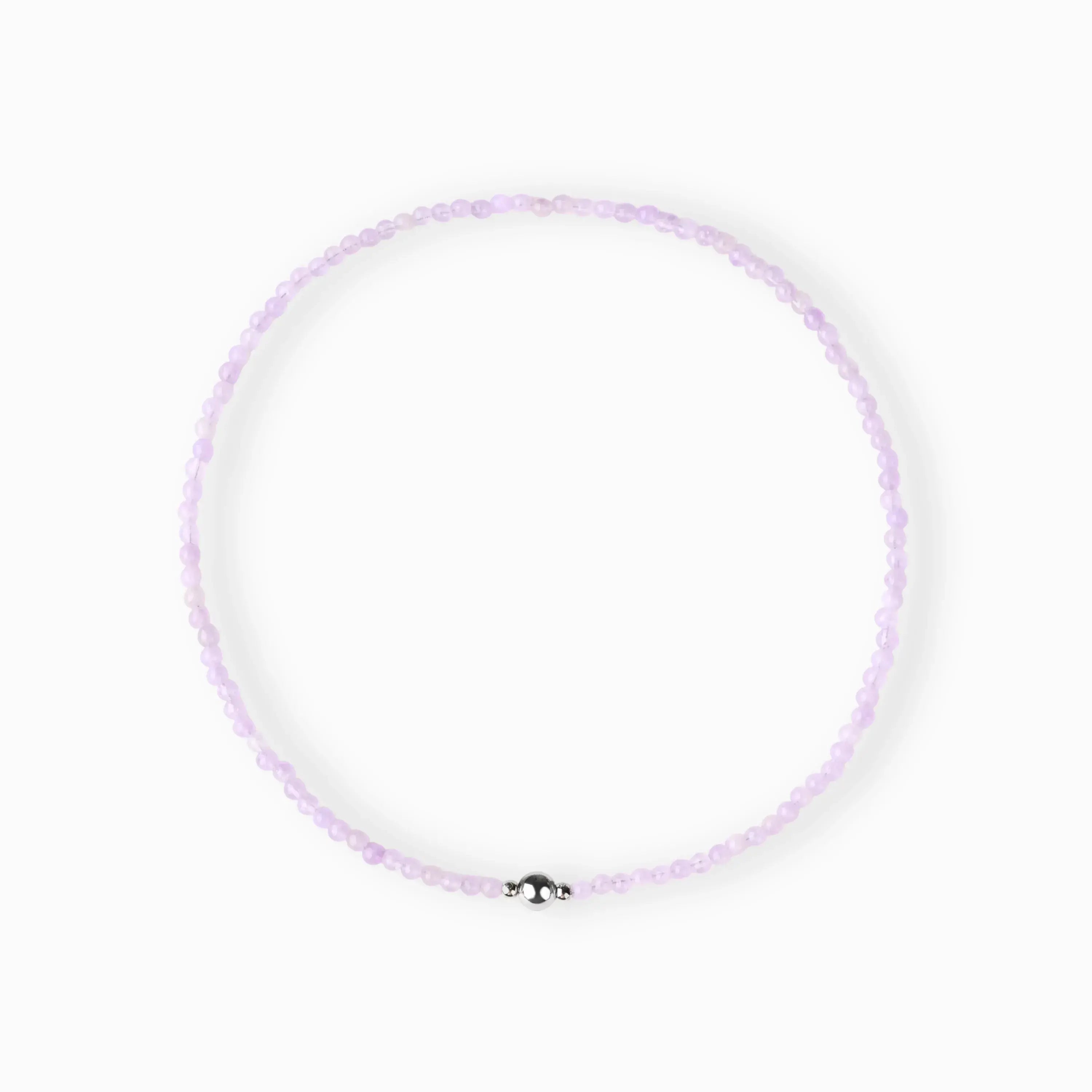 Lavender Amethyst Magnetic Clasp Necklace