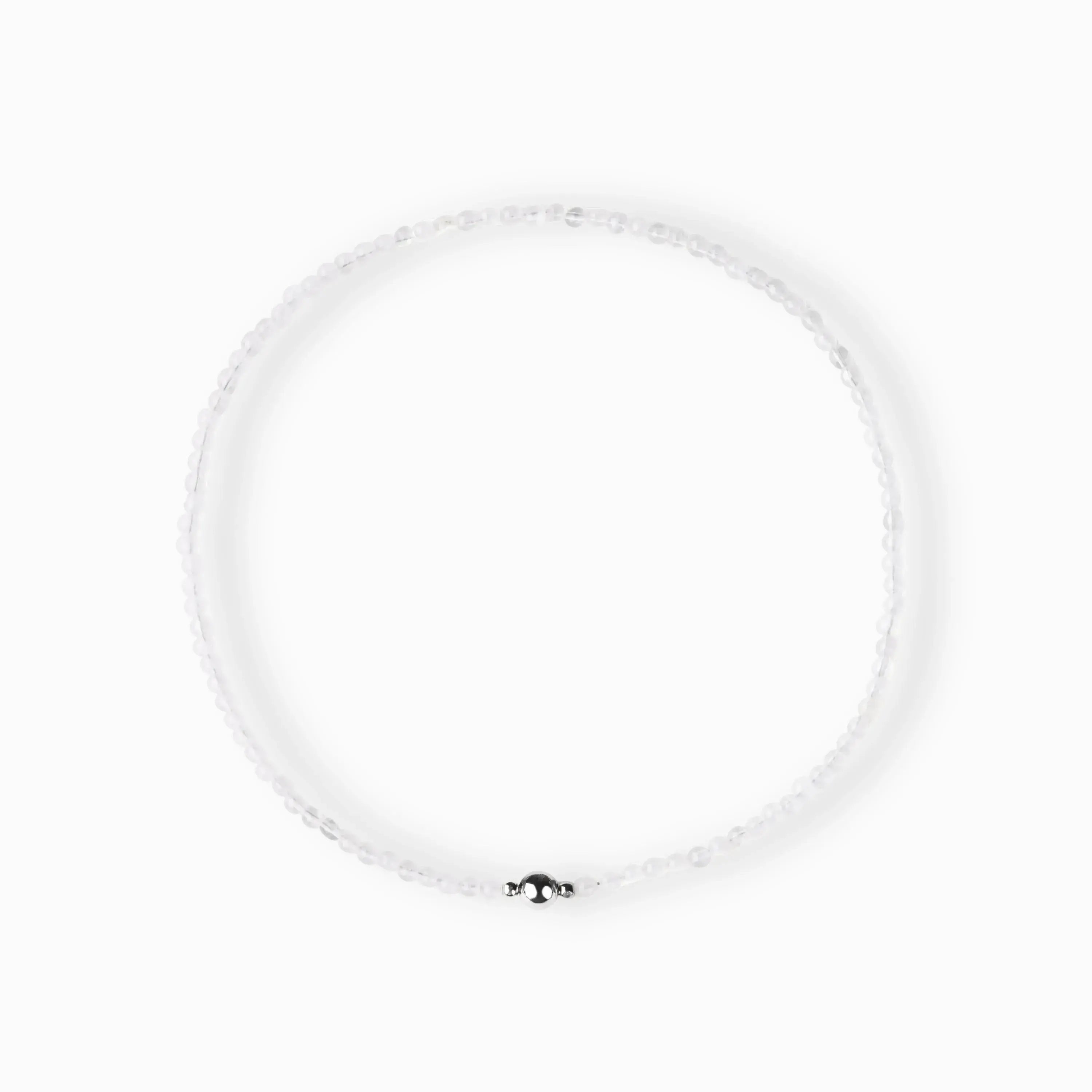 White Jade Magnetic Clasp Necklace
