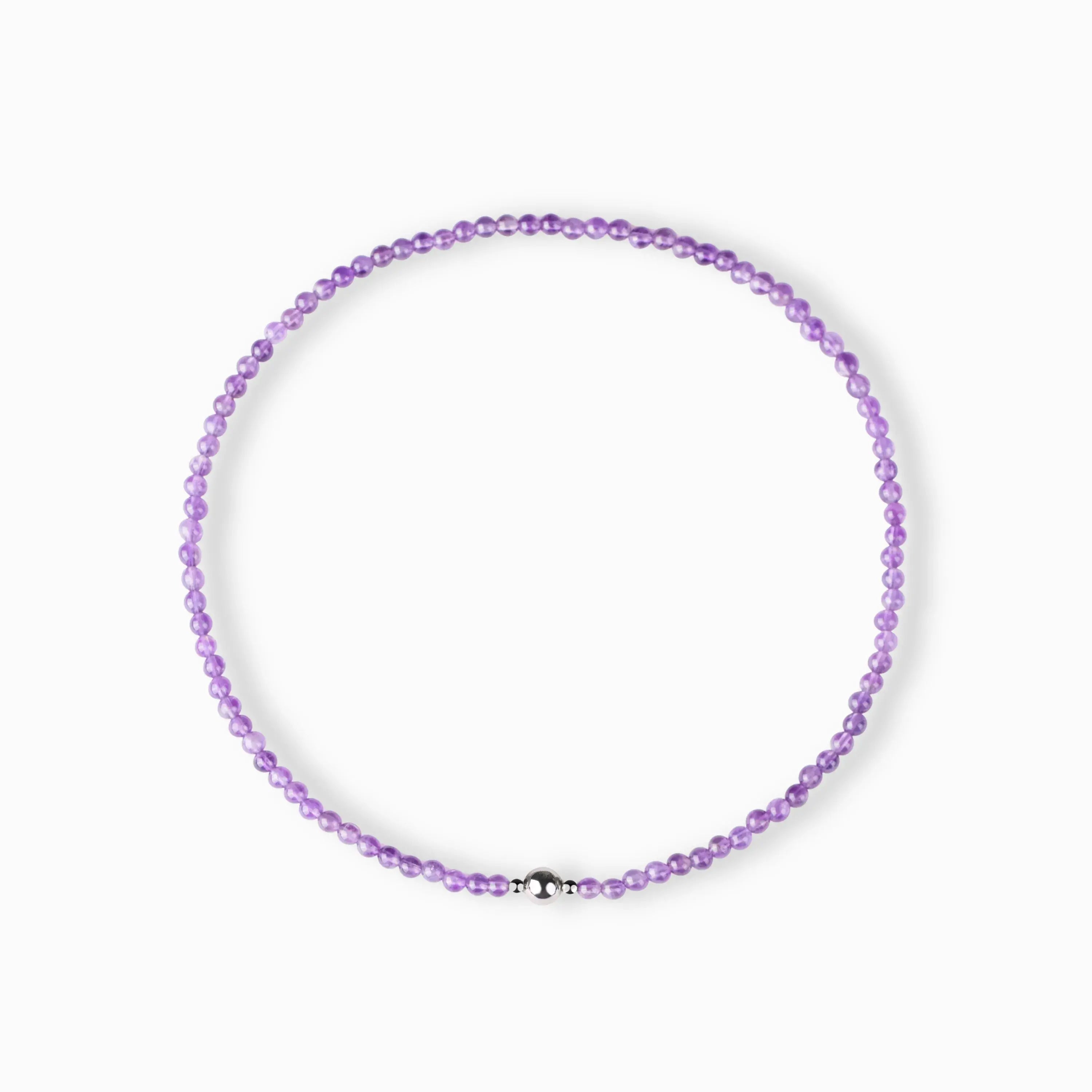 Amethyst Magnetic Clasp Necklace