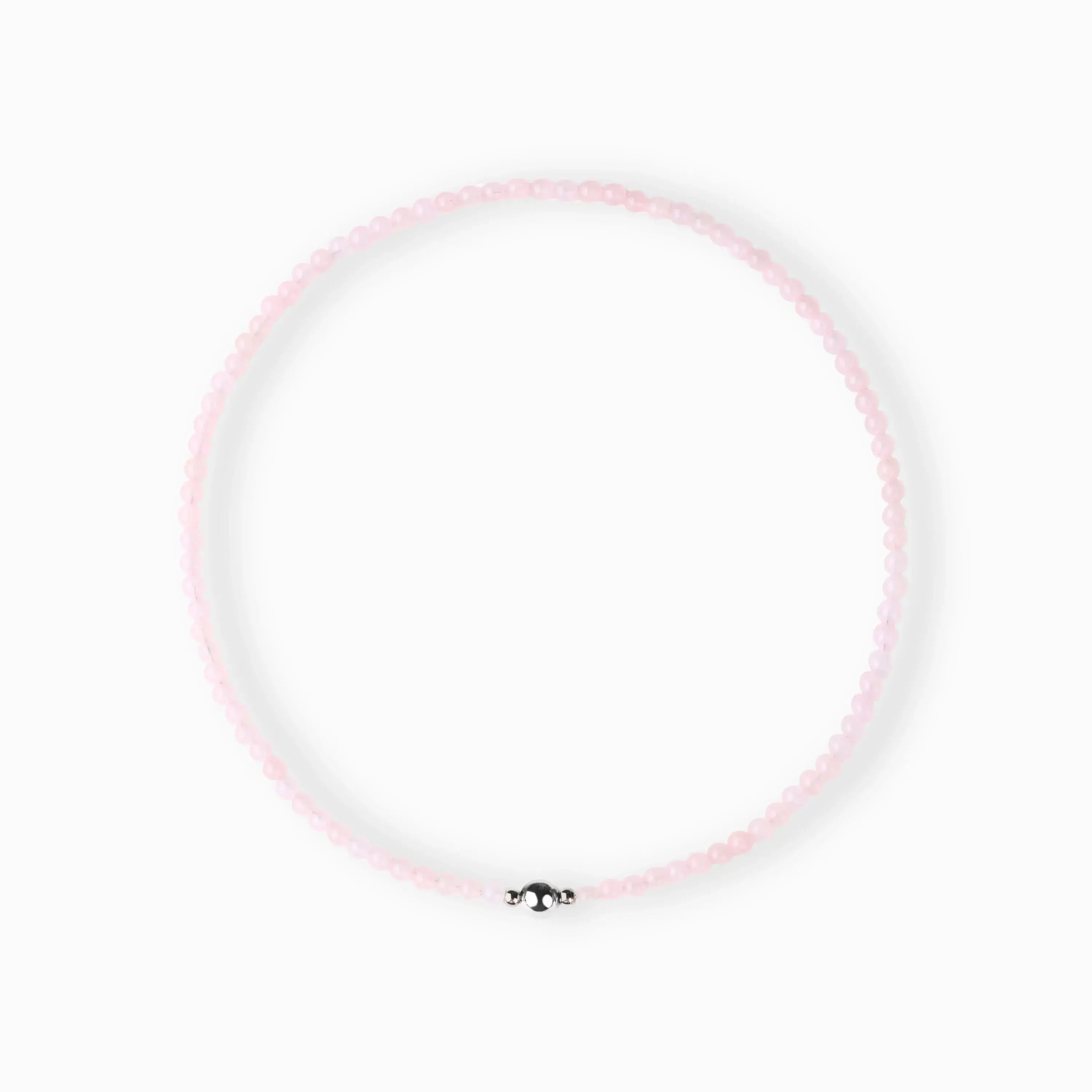 Rose Quartz Magnetic Clasp Necklace