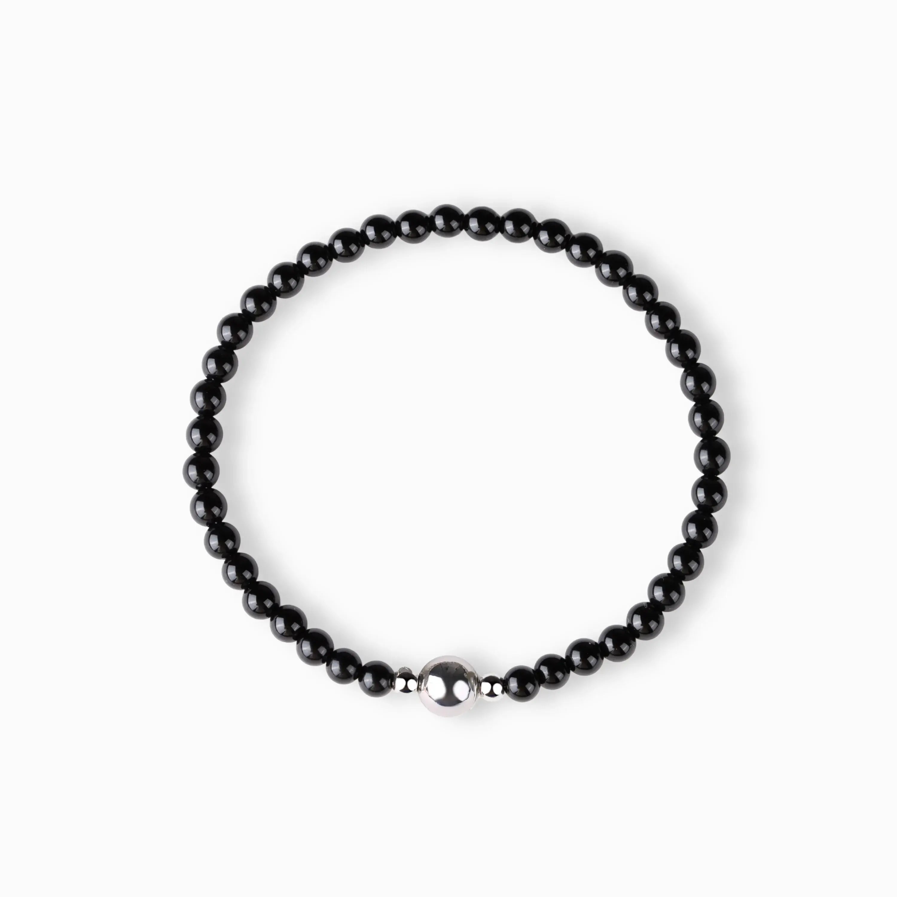 Obsidian Magnetic Clasp Bracelet