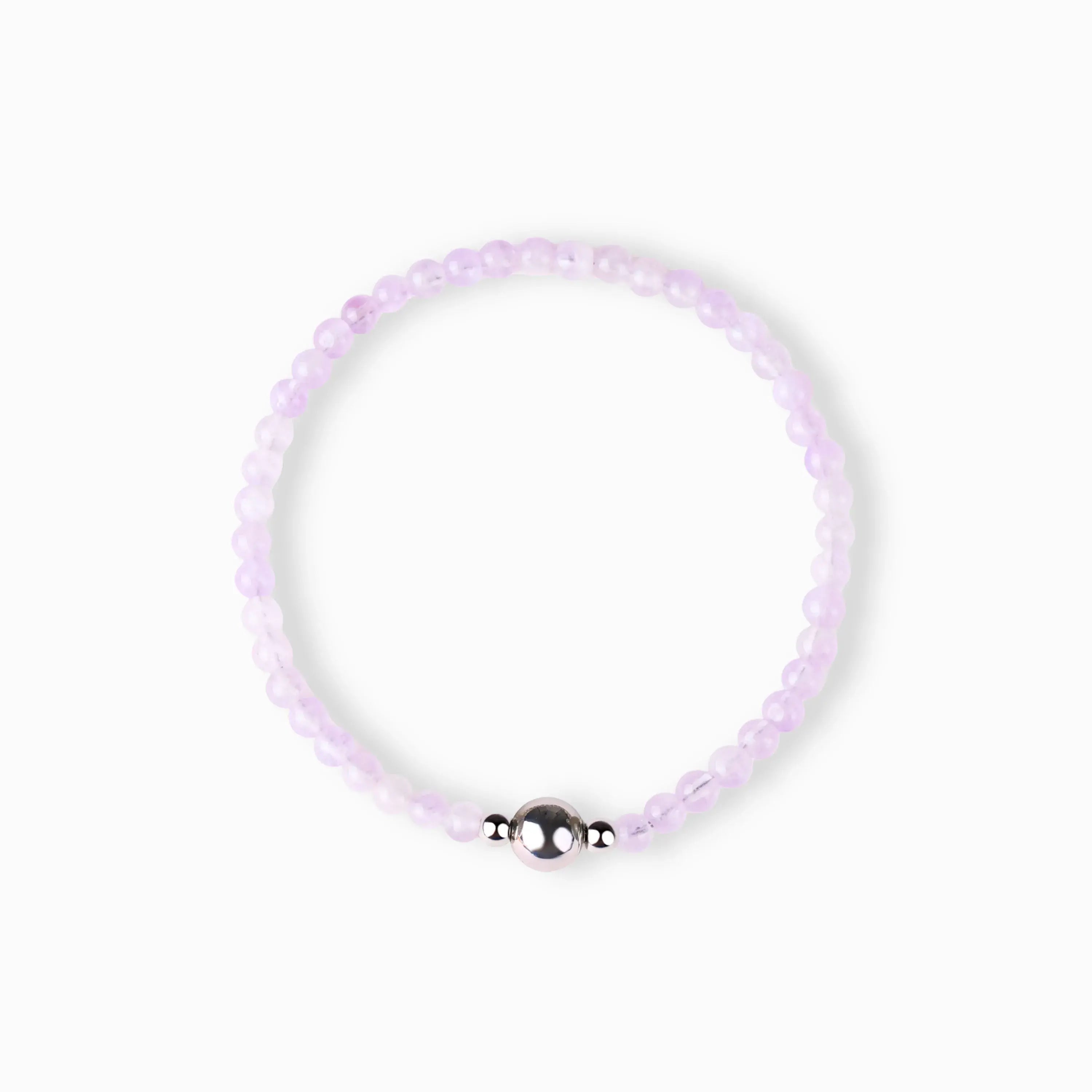 Lavender Amethyst Magnetic Clasp Bracelet