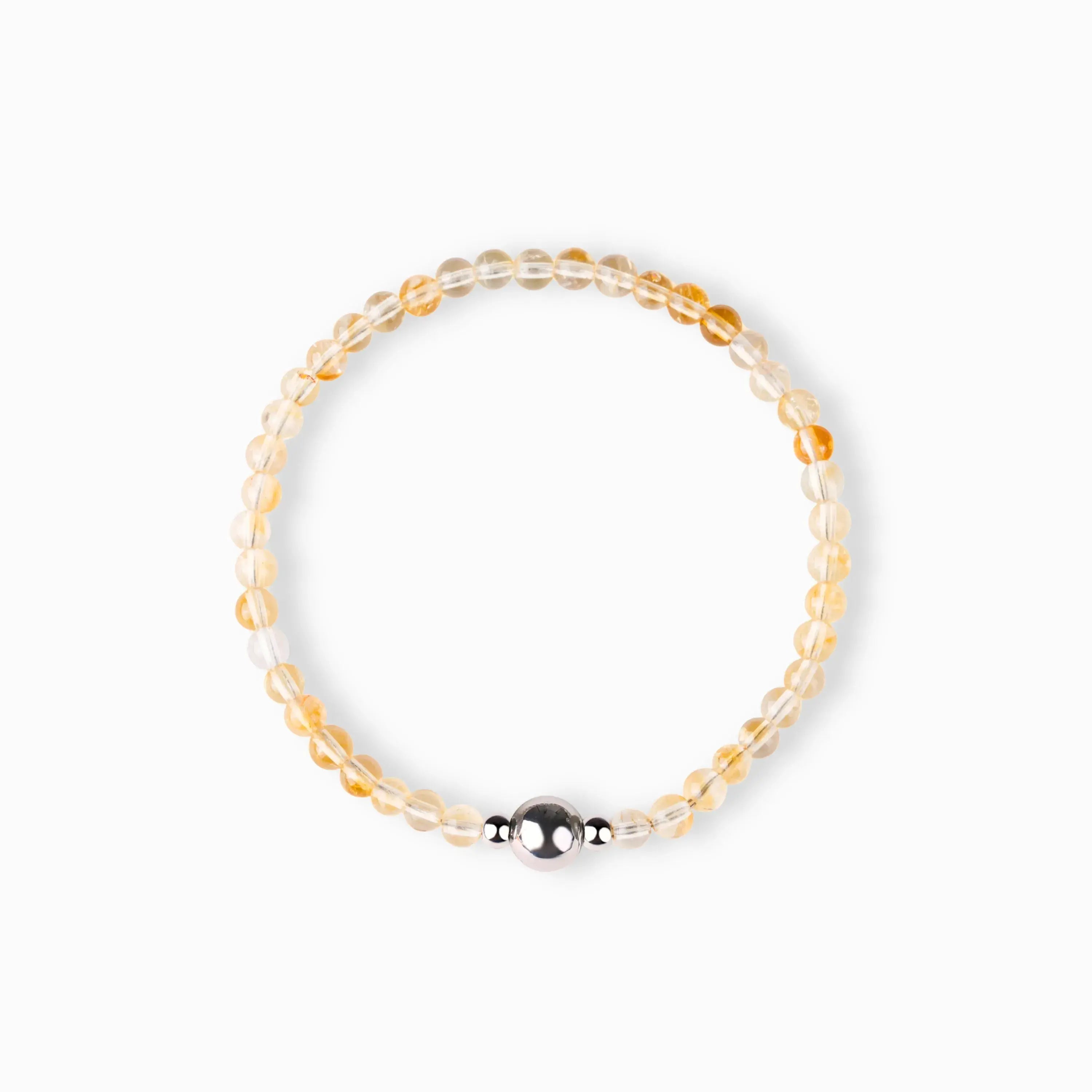 Yellow Topaz Magnetic Clasp Bracelet