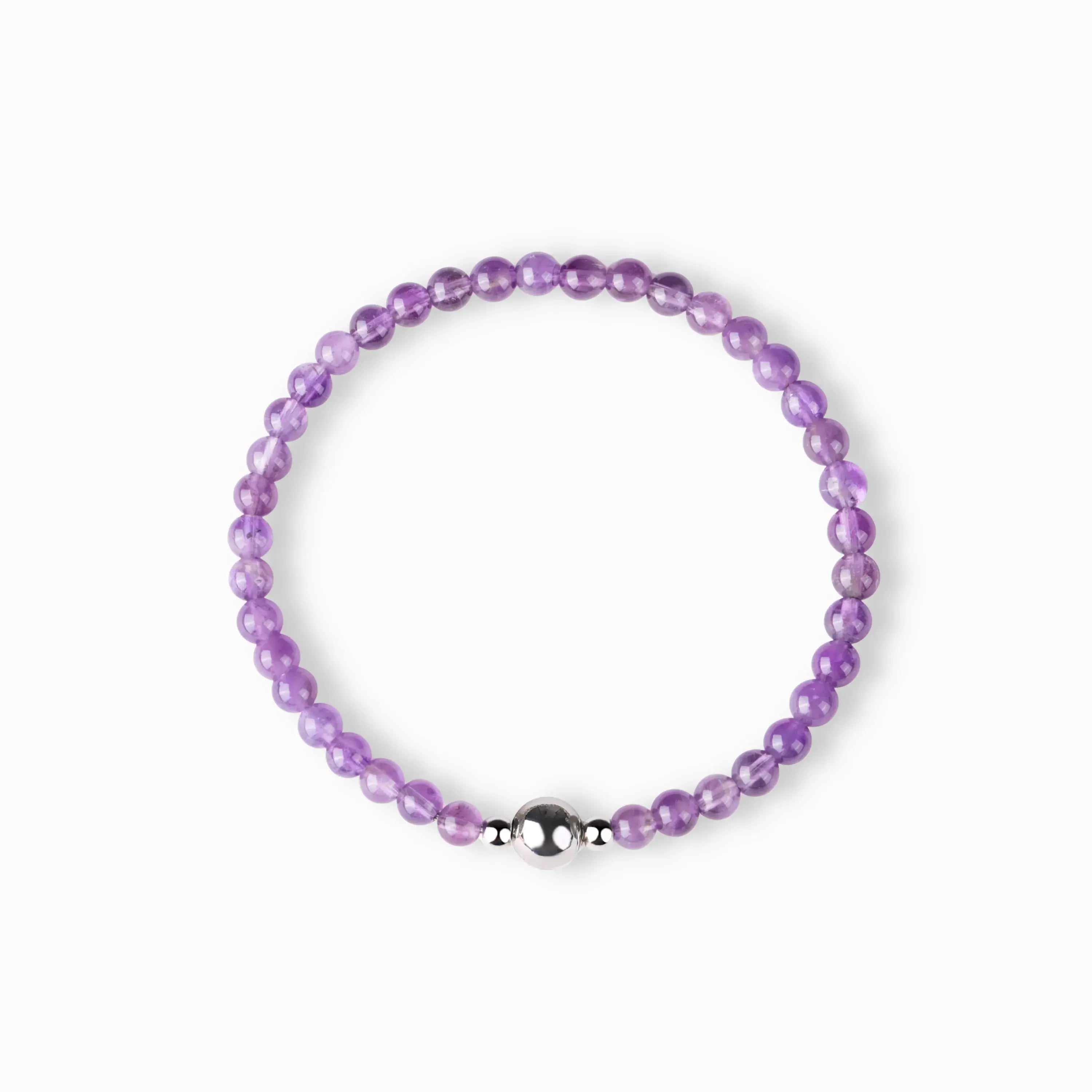 Amethyst Magnetic Clasp Bracelet