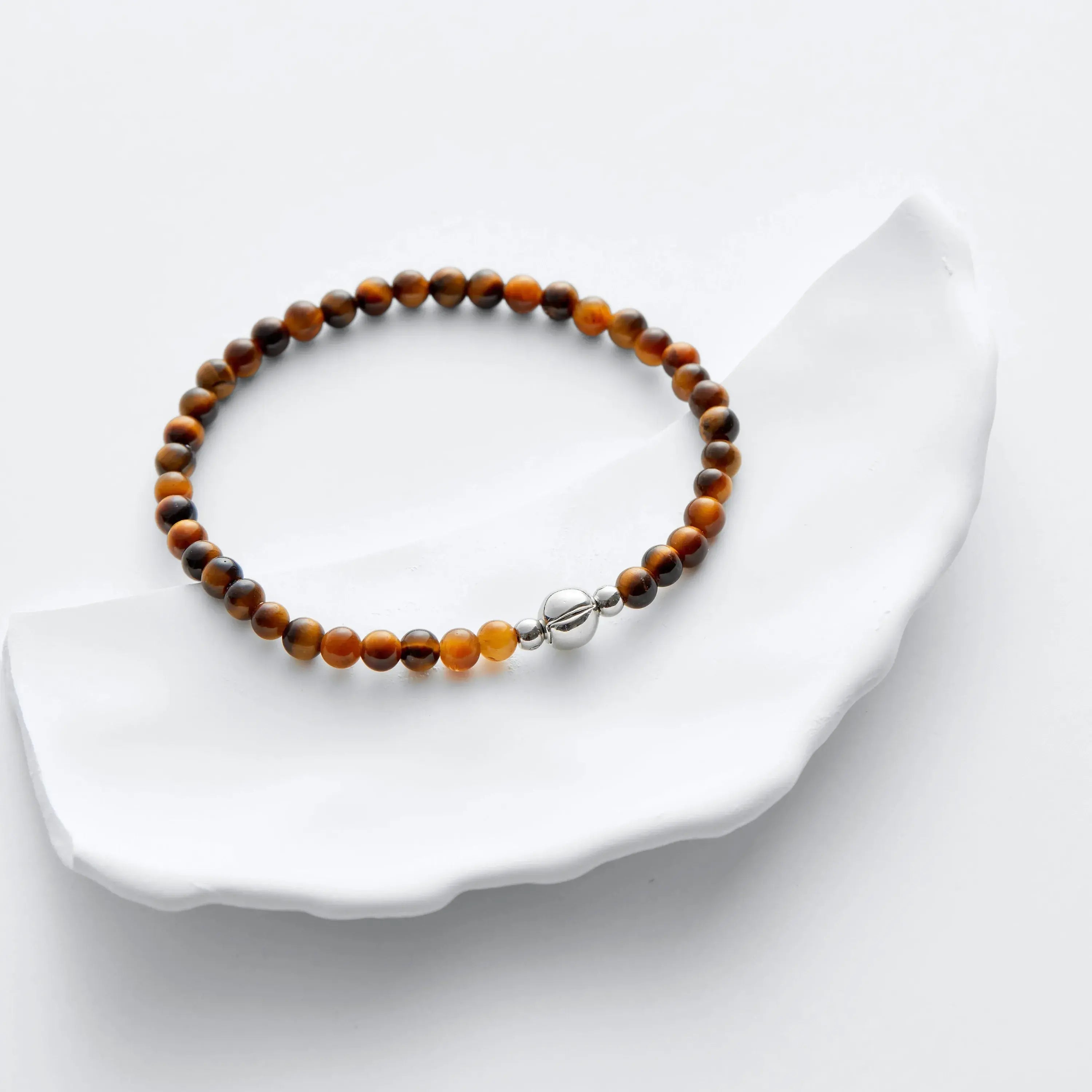 Tiger's Eye Magnetic Clasp Bracelet