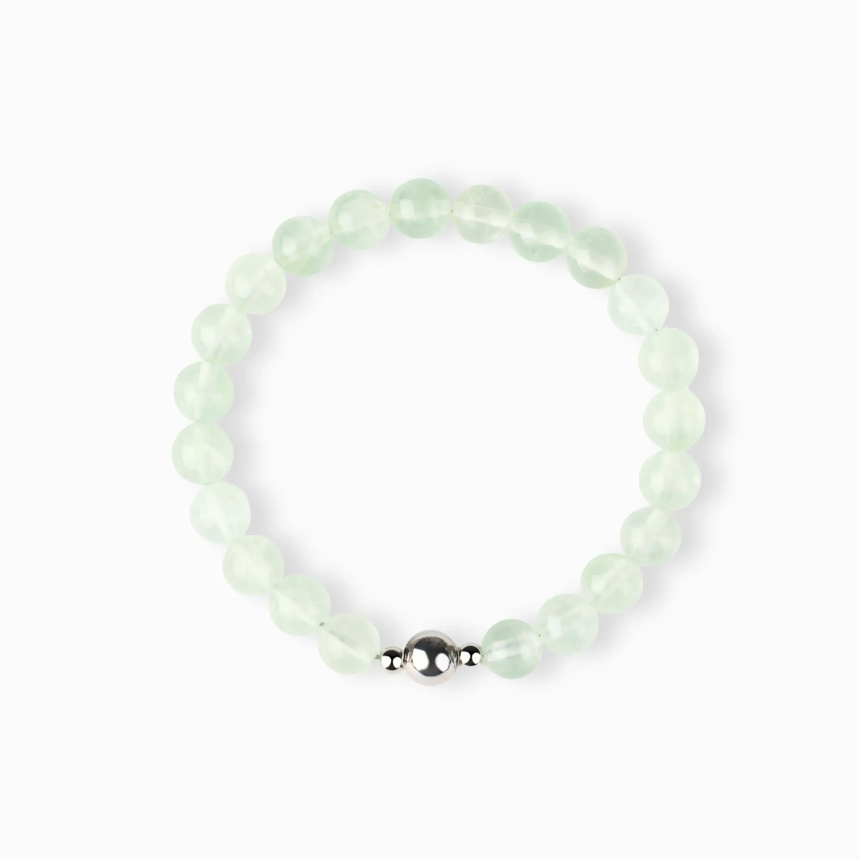Prehnite Magnetic Clasp Bracelet