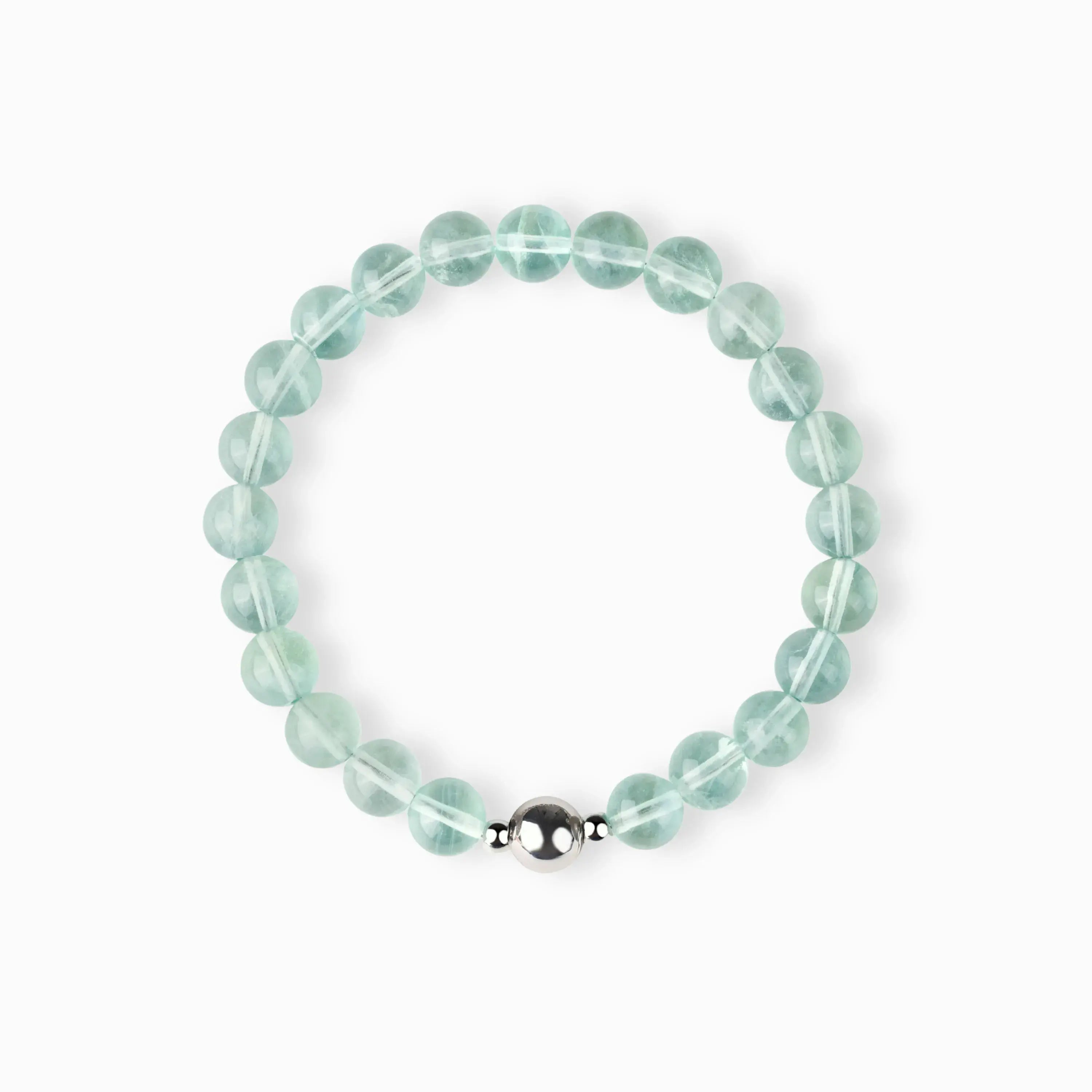 Green Fluorite Magnetic Clasp Bracelet