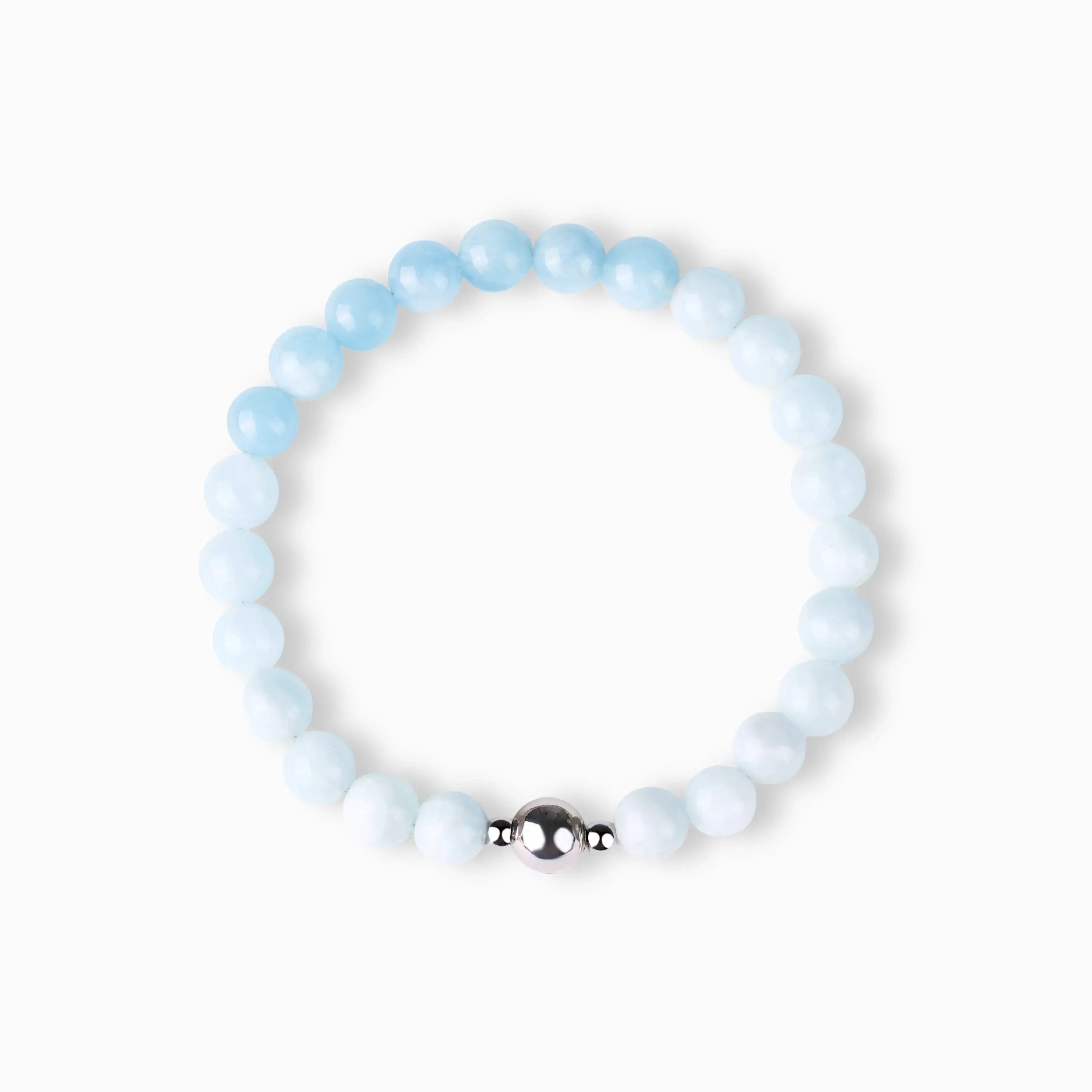 Gradient Aquamarine Magnetic Clasp Bracelet