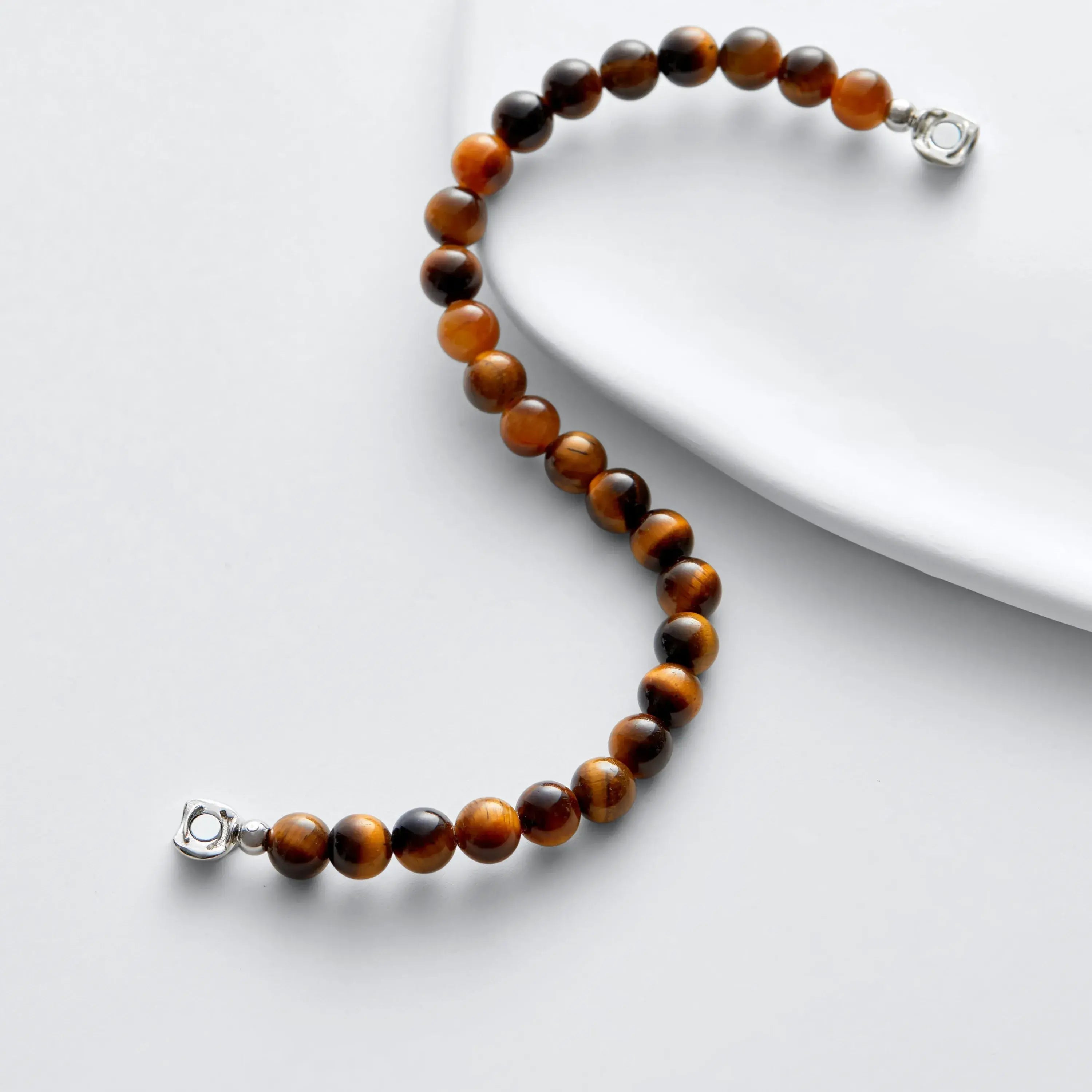Awakendust Tiger's Eye Magnetic Clasp Bracelet