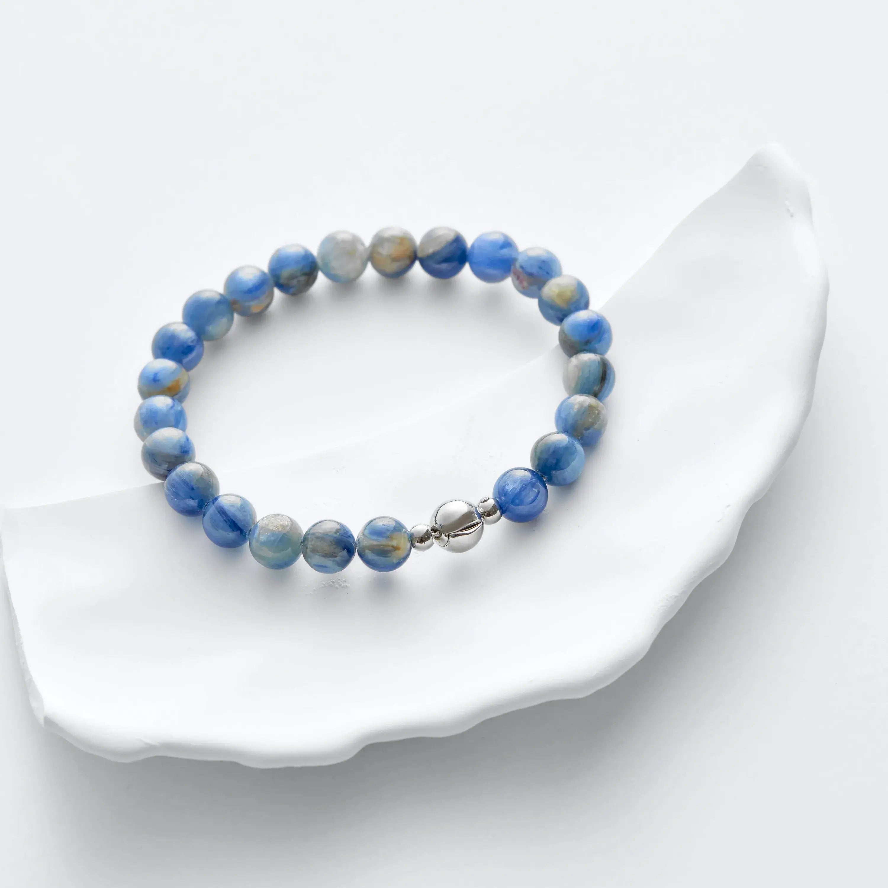 Kyanite Magnetic Clasp Bracelet