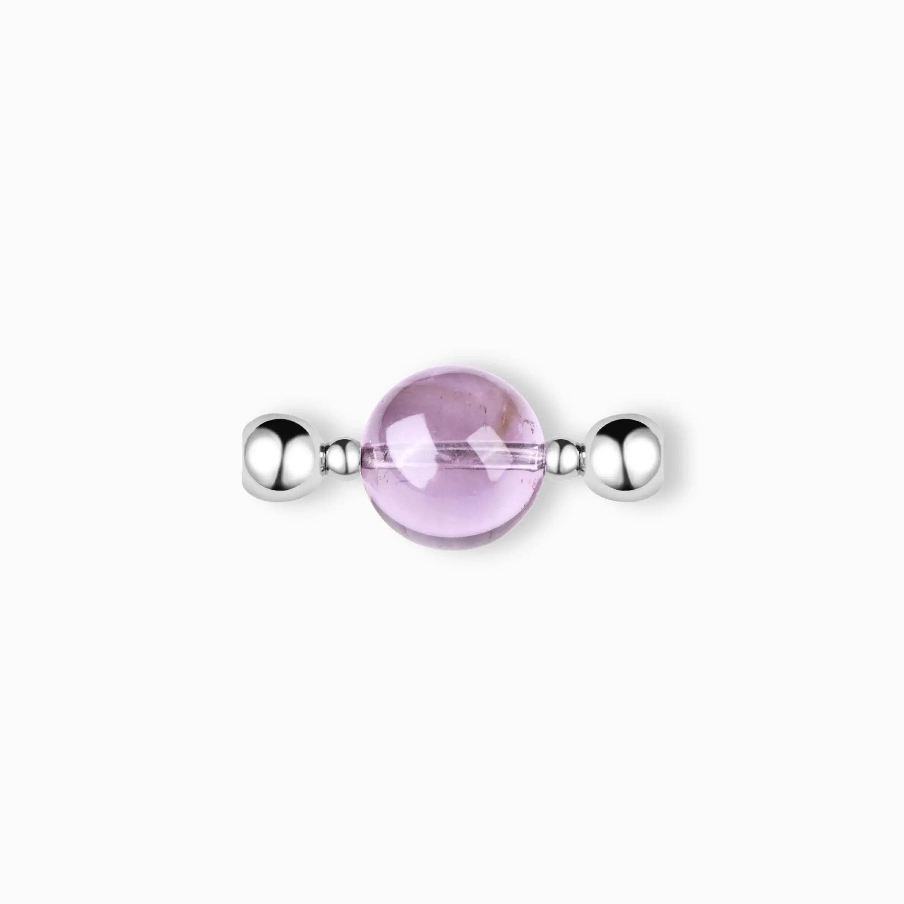 Light Amethyst Magnetic Pendant