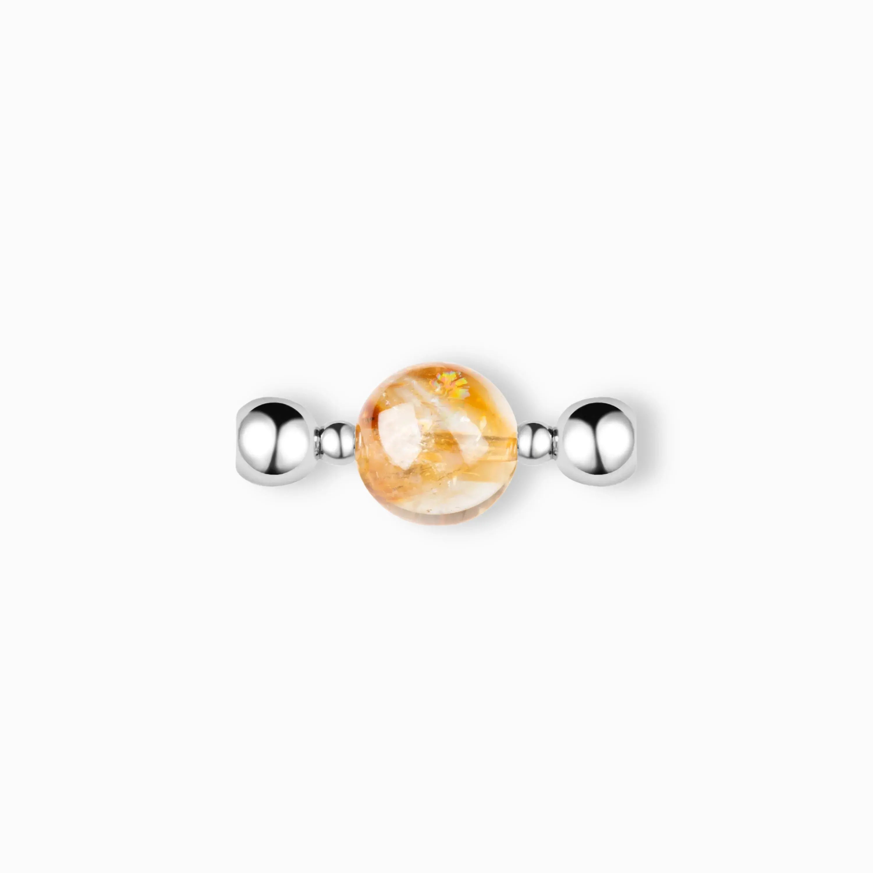 Yellow Topaz Magnetic Pendant