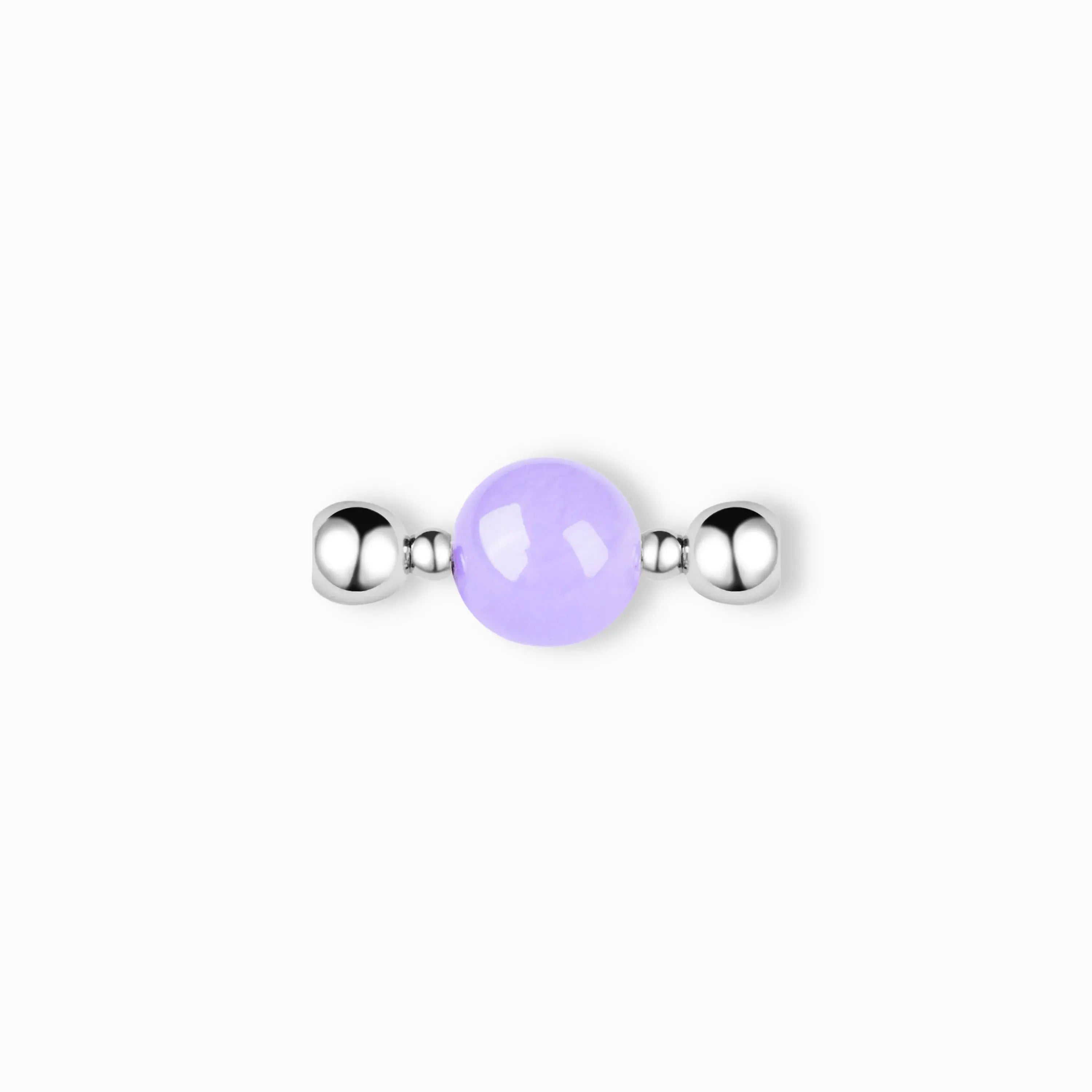 Violet Agate Magnetic Pendant