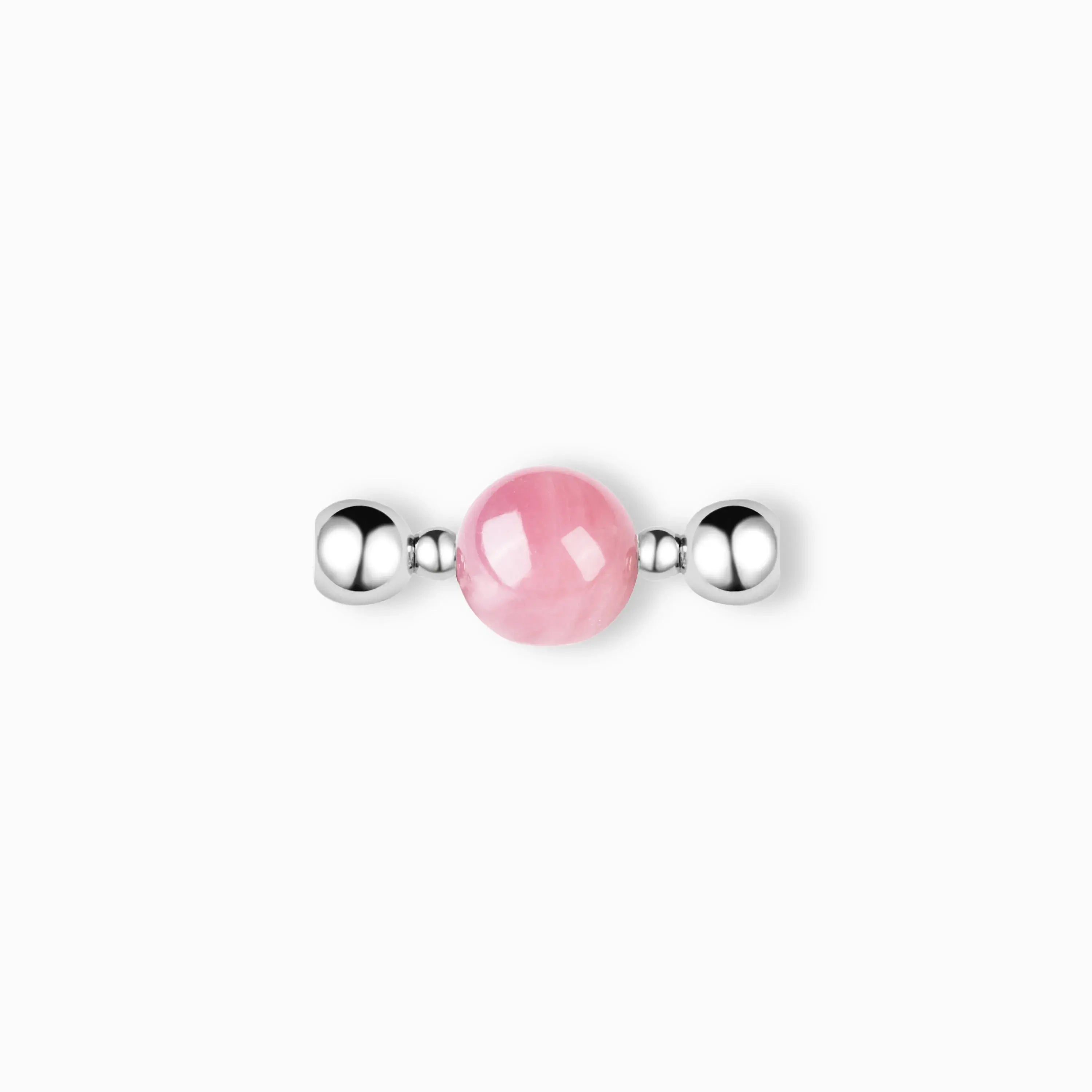 Madagascar Rose Quartz Magnetic Pendant