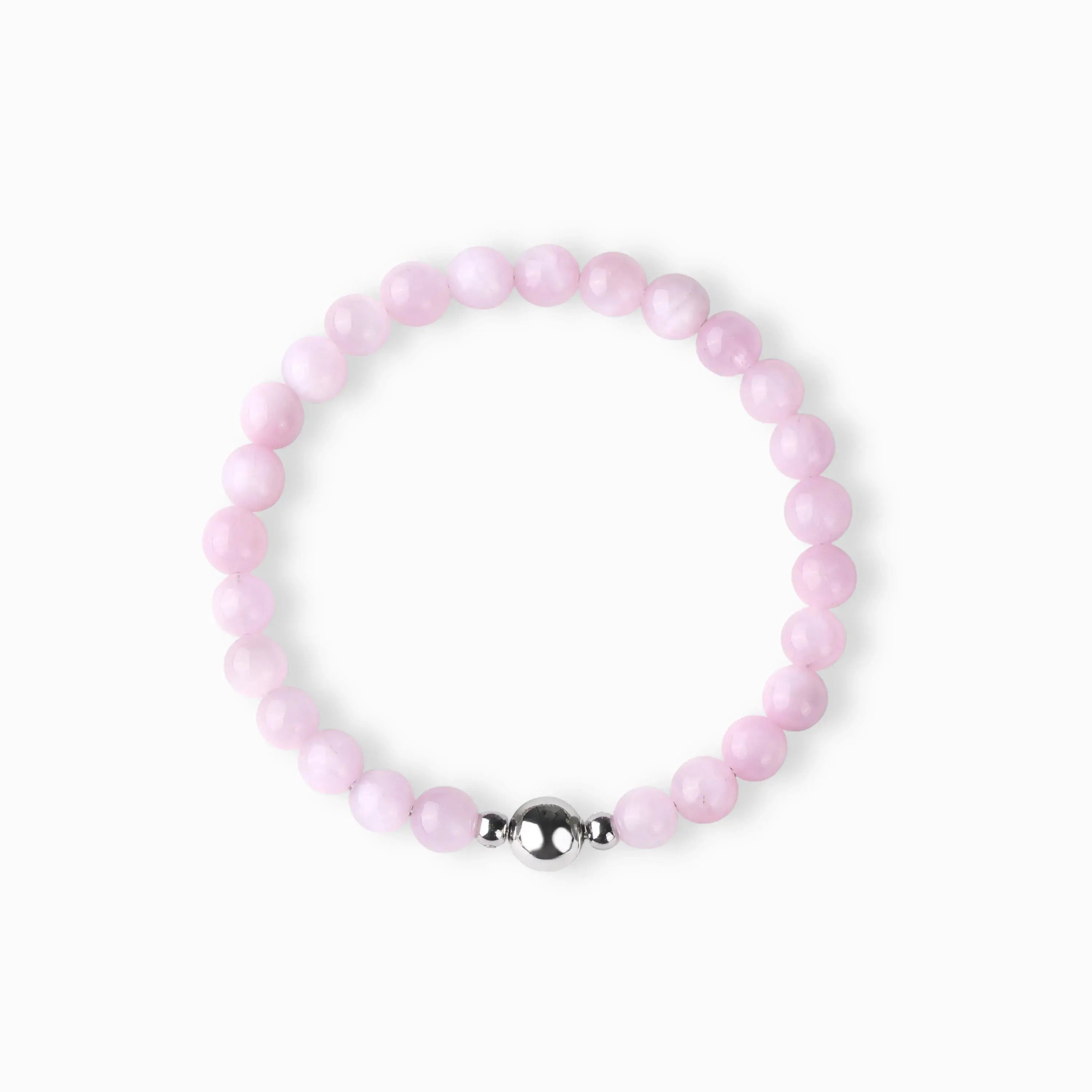 Kunzite Magnetic Clasp Bracelet