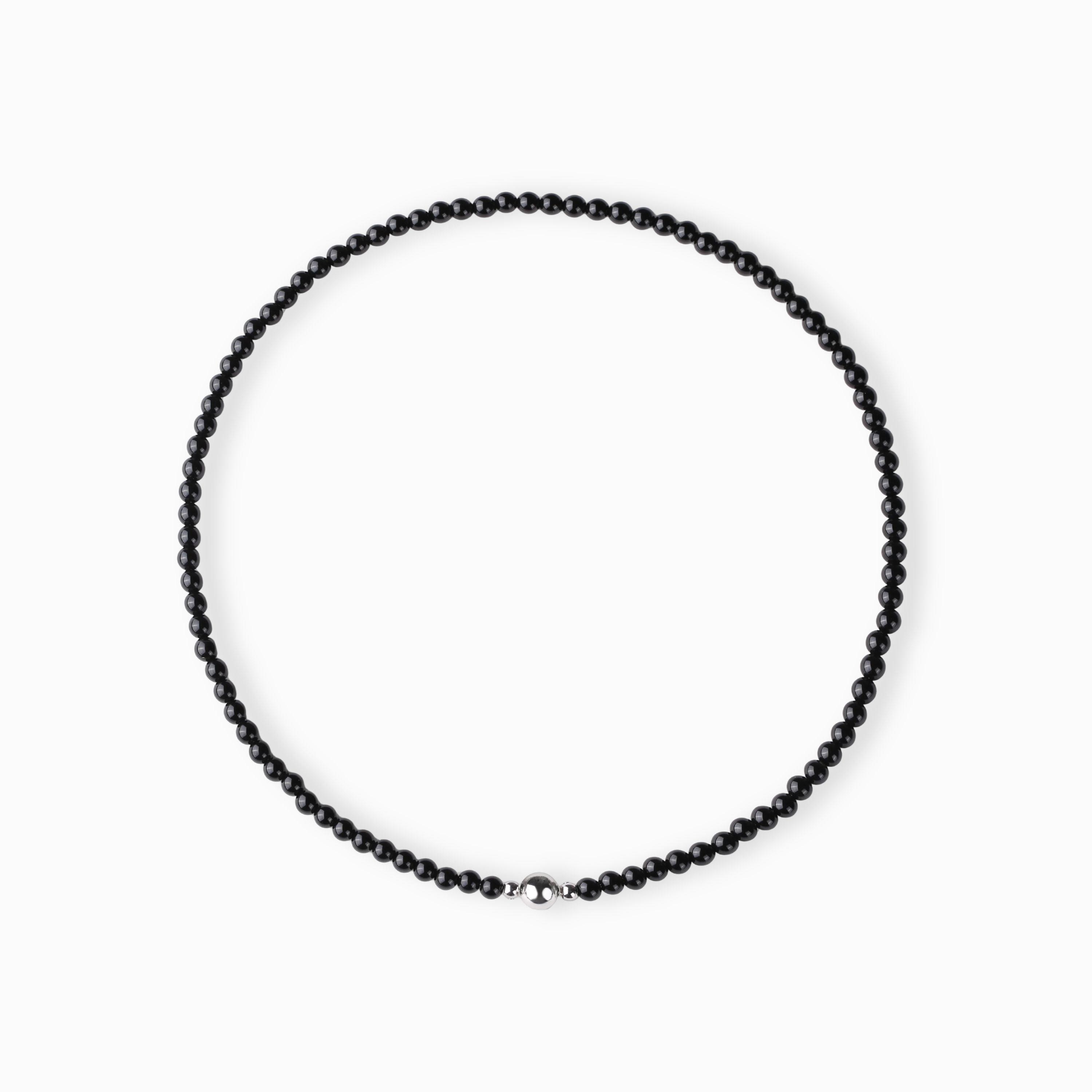 Obsidian Magnetic Clasp Necklace